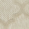 thumbnail image 5 of Nourison Easy Care Modern Indoor/Outdoor Cream 9' x 12' Area Rug (9x12), 5 of 10
