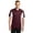 Maroon/ White, variant on Sport-Tek Men's Big And Tall Performance Polo Shirt