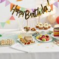 thumbnail image 6 of Happy Birthday Banner - Decorative Gold Siamese Banner - Birthday party decorations and decorations, 6 of 6