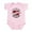 Petal Pink, variant on CafePress - Adoption Tattoo Infant Bodysuit - Baby Light Bodysuit, Size Newborn - 24 Months
