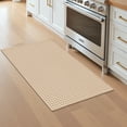 thumbnail image 4 of LOKHOM 2'x3' Cotton Woven Kitchen Rug, Non Slip Washable Front Doormat, Indoor Door Mat for Front Porch Kitchen Bedroom, Beige White, 4 of 7