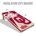thumbnail image 6 of YouTheFan NCAA Oklahoma Sooners 2' x 4' Cornhole Game, 6 of 6