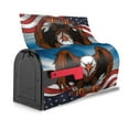 thumbnail image 3 of Wukai Cartoon Bald Eagle USA Mailbox Covers for Garden Outdoor Decor,Waterproof Post Box Cover 21x18 in& 25.5x21 in-21x18 in, 3 of 8