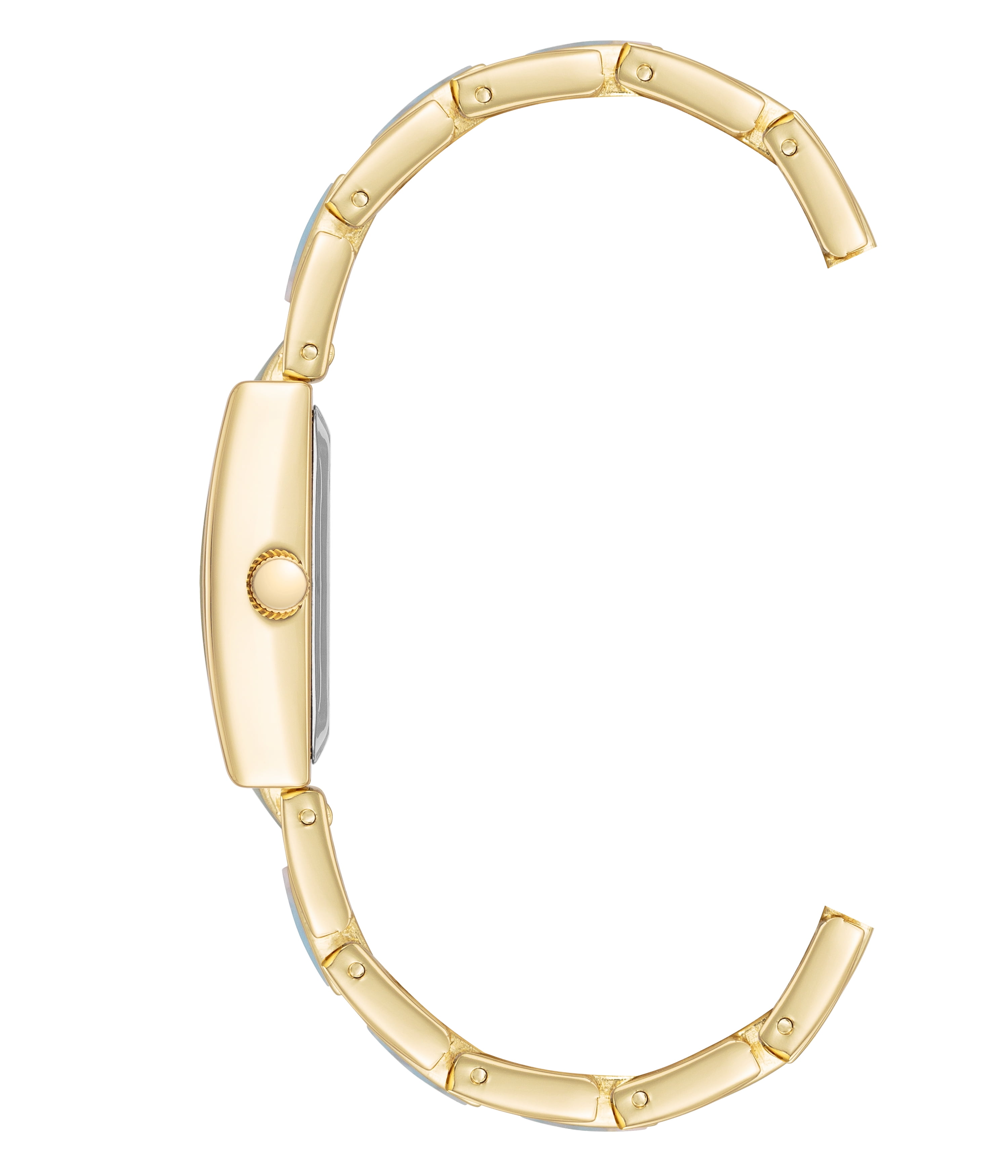 Eclipse Ladies Adult Blue Dial Tank Watch