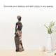 thumbnail image 4 of Estatua De Mujer Africana, Esculturas De Mano, Figuras Africanas Para Decoración Del Hogar, Piezas De Arte Exótico, Escultura Africana De Resina Para Decoración De Sala De Estar, 4 of 7