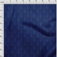 thumbnail image 3 of oneOone Tissu Polyester Lycra Tissu Imprimé Paisley Ikat 1 Yard 56 Pouces de Large, 3 of 4