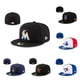 thumbnail image 2 of Forida Marlins Gorra Ajustable Hombres Mujeres Hip Hop Completo Cerrado Deportes Sombreros, 2 of 4