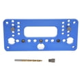 thumbnail image 2 of Drill Guide Durable Hole Punch Woodworking Jig Punch Locator Woodworking Operations For Positioning 08610A Type Blue, 2 of 8