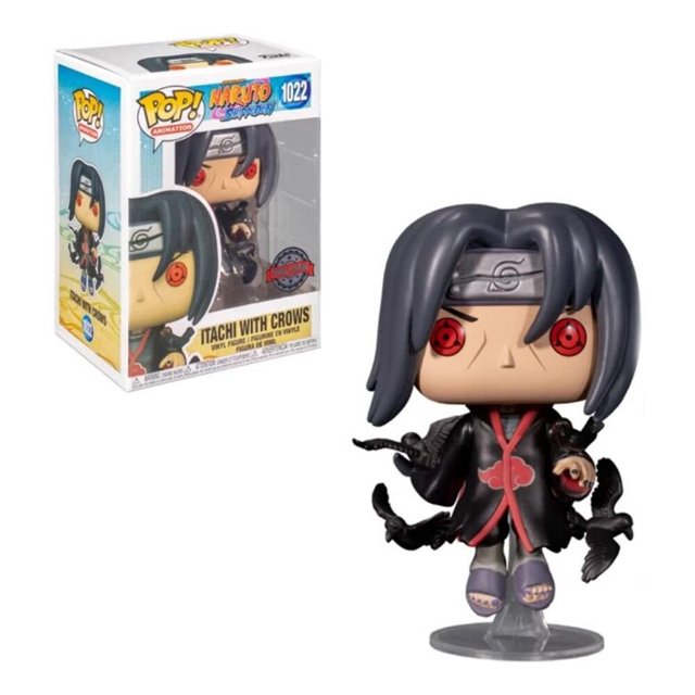 Funko pop-figuras de acción de Naruto, muñecos de vinilo del Clan Uchiha Sasuke, #72 #455 Itachi #578 Madara #722 #1196