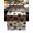 Brown, variant on Sage Green Beige Farmhouse Table Runner 48 Inches Long - Black Dog Paw Vintage Wooden Kitchen Dining Burlap Linen Tablerunner for Small/Round/Square/Wedding/Coffee/Dining Table Party Décor 13 x 48