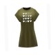 thumbnail image 3 of Vestido de verano para mujer, minivestido de manga corta hasta la , para fiesta en la playa y caminar L, 3 of 7