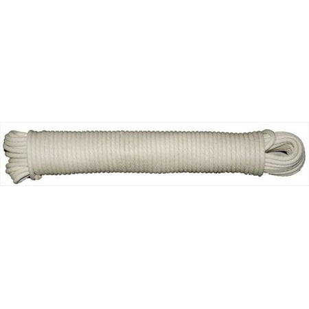 

T.W. Evans Cordage 46-083 Number 8 .25 in. x 50 ft. Buffalo Cotton Sash Cord Hank