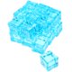 thumbnail image 2 of BRIGHTFUFU 50 piezas reutilizables de cubos de hielo cuadrados de plástico cubitos de hielo lavable cubito de cubos de pescado decoración, 2 of 8