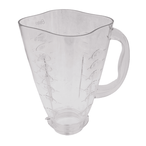 Oster Cloverleaf Top Plastic Blender Jar, Clear