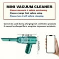 thumbnail image 3 of Powerful Cordless Handheld Vacuum Cleaner for Car Home Pet Hair - Lightweight Portable Rechargeable Quick Cleanup with Strong Suction., 3 of 5