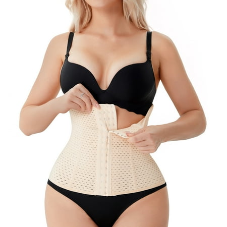 

KUMAYES Waist Trainer for Women Weight Loss Tummy Control Corset Underbust Hourglass Body Shaper