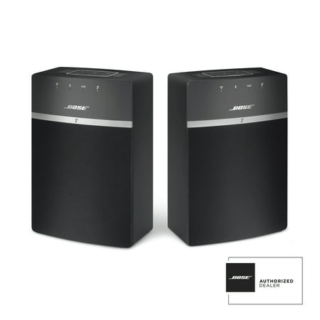 Bose SoundTouch 10 Black (Pair) Wi-Fi Music (Bose Computer Musicmonitor Best Price)