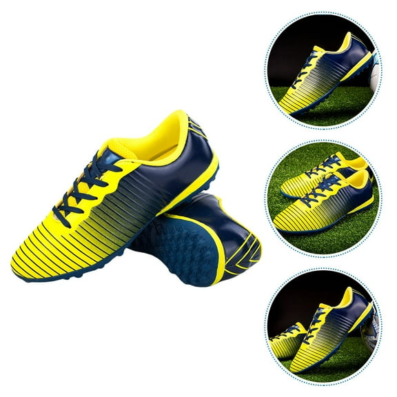 TABLZONE Kids Soccer Shoes TPU Bounce Comfortable Lightweight Athletic Footwear 1 Pair