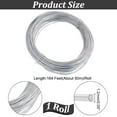 17 Gauge PVC Plastic Covered Aluminum Wire 164 Feet Feet Bendable