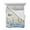 Blue Brown, variant on Quilts Full Size Bedding Set, Blue Hydrangea Lightweight Quilted Comforter, Spring Summer Eucalyptus Wooden Soft Reversible Bedspread Coverlet with Pillow Covers for All Season, 78" x 90"