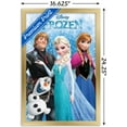 thumbnail image 3 of Disney Frozen - Group Wall Poster, 14.725" x 22.375", Framed, 3 of 3