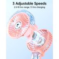 thumbnail image 3 of Ventilador nebulizador portátil SWEETFULL plegable 180° con tanque de agua de 30 ml, 3 of 7