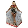 thumbnail image 2 of Leg Avenue Womens Halloween Costume 2 Piece Glitter Cloak and Devil Horns, 2 of 2