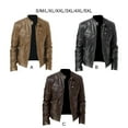thumbnail image 3 of Qarigey Chaqueta de algodón para motocicleta, cómoda de llevar, bolsillos delanteros múltiples, chaquetas amplias de aplicación a prueba de Abrigos y chamarras negro 4XL, 3 of 6