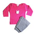 thumbnail image 1 of Loralin Design GFB12 Bunny Outfit -Fuchsia  12-18 Months, 1 of 1