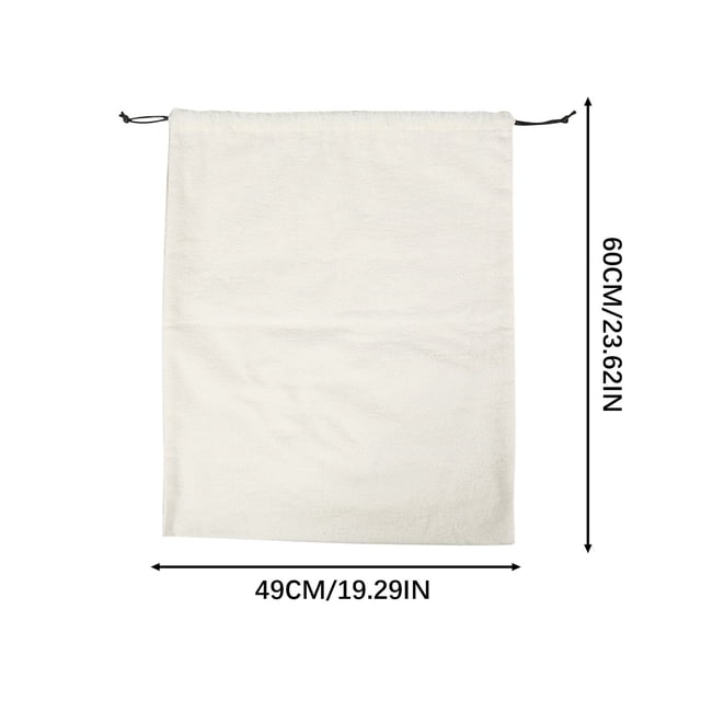 Bolsa de Viaje Pequeña Bolsa de Hebilla de Cordón de Flanela de Algodón Puro, Almacenamiento para Ropa de Viaje Ropa Interior Y Accesorios Organización