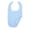 B003- Light Blue, variant on Light Blue Adult Waterproof Bib, Large Size 30X18 Inch Bib, Spill Proof Messy Eating Bib, Absorbent Terry Cloth Bib, Adjustable Hook and Loop Closure, Thick Soft Cotton Fabric for