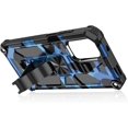 thumbnail image 4 of for Xiaomi Mi 11T (Not Note 11T) Camouflage Case, Heavy Duty Shockproof Protection Military Grade Built-in Magnetic Kickstand Boys Man Camo Cover for Xiaomi Mi 11T/11T Pro MC Dark Blue, 4 of 12