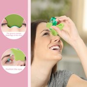 POYOGA Ergonomic Silicone Eye Drop Assistant for Steady Application Elderly User