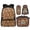 Turtle Capybara Print, variant on Bulopur Cartoon Capybara Print Kids Backpack Set 4 Pcs Fruit Breathable Kids School Bag with Lunch Box, Pencil Case and Water Bottle Cover for Capybara Lover Toddler Girls