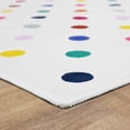 thumbnail image 2 of Mohawk Home Kids Collection Polka Dots Low Pile Stain/Fade Resistant Printed Washable Area Rug, Multicolor, 4' x 6', 2 of 8