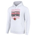 thumbnail image 2 of Men's Starter White Ottawa Senators Four Team Name Logo Fleece Pullover Hoodie, 2 of 3