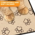 thumbnail image 4 of Neater Pets Jute Litter Trapping Mat, Paw Print, 24" x 36", 4 of 9