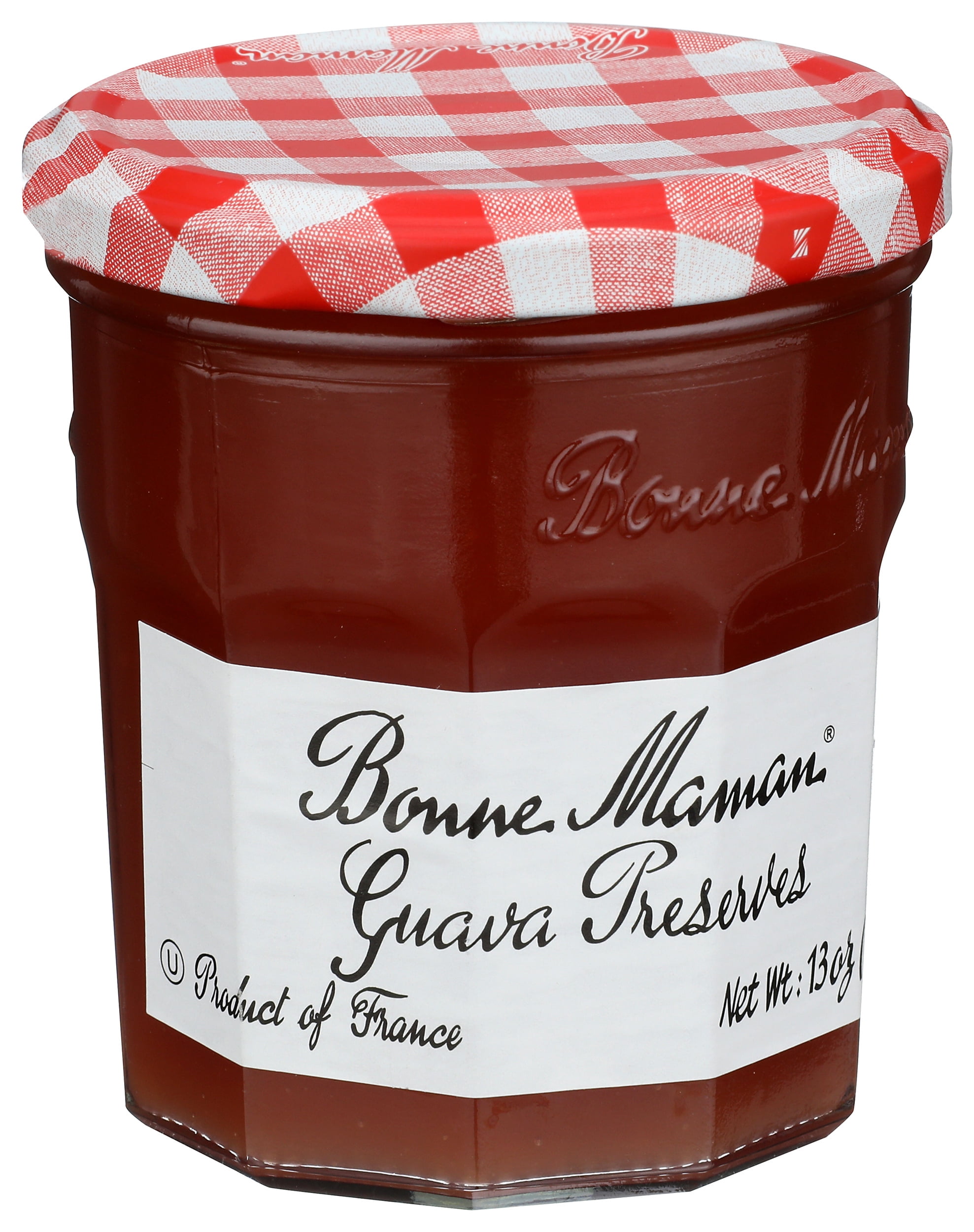 Pack of 6, Bonne Maman Guava Preserves, 13 oz