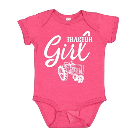 

Inktastic Tractor Girl Gift Baby Girl Bodysuit