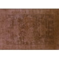 thumbnail image 1 of Ahgly Company Machine Washable Indoor Rectangle Oriental Turquoise Blue Industrial Area Rugs, 6' x 9', 1 of 4