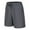 Grey, variant on Mens Shorts - Workout Athletic Shorts with Pockets Gym Shorts Quick Dry Activewear Men Fashion Sports Shorts Gym Workout Shorts for Men