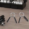thumbnail image 2 of 1Ensemble/2 Pcs Clips de Collier à Ressort pour Haltères de Musculation 30mm, 2 of 8