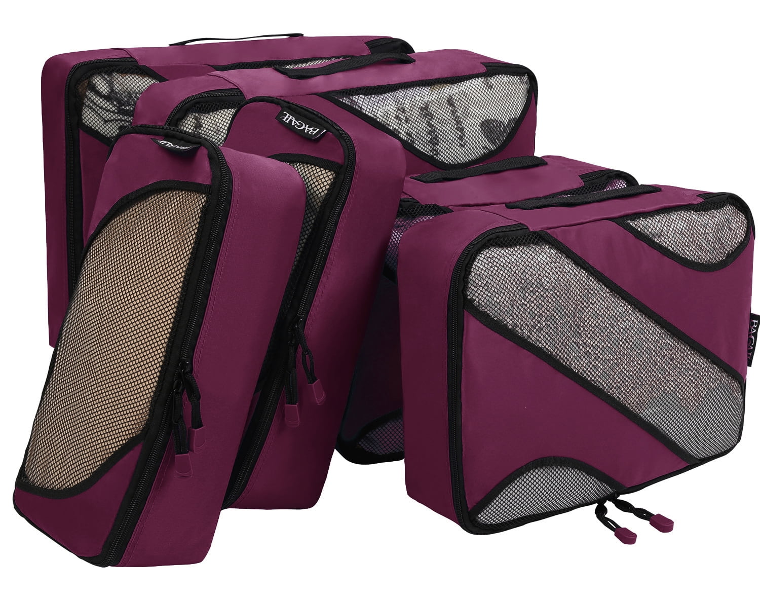 World Map 3 Set Packing Cubes,2 Various Sizes Travel Luggage Packing Organizers h