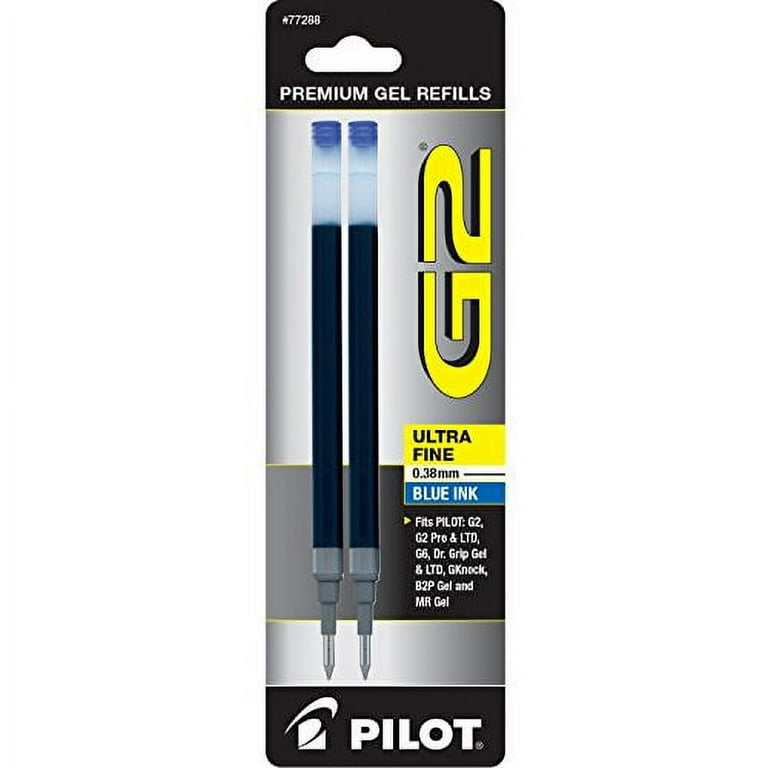 Pilot G2 Retractable Premium Gel Pens in Navy Blue - Fine Point