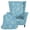 Blue Seashell Conch, variant on SEANATIVE Wing Chair Covers Slipcovers 2 Piece Stretch Wingback Chair Cover Armchair Slipcover Non-Slip Furniture Protector Wingback Sofa Slipcovers Stay in Place, Floral Butterfly Violet