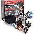 thumbnail image 3 of NP NIGHT PROVISION PS1200 Front & OPTIKS 210 Rear Police Patrol Bike Light - Red/Blue Strobe LED - Rechargeable - Water Proof - 5 Modes, 3 of 4