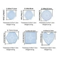 thumbnail image 2 of Yuarrent Coaster Silicone Mold Crafting Adornment Home Epoxy DIY School Household Use Jewelry Mould Decoration Set Casting Molds Type4 NO4, 2 of 6