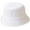 White, variant on CoCopeaunts Black Bucket Hat Men Summer Sunscreen Cotton Women Pure Color Beach Cap Outdoor Lightweight Foldable Fisherman Hat
