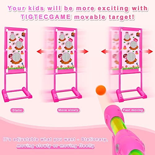 Juguete mejorado de juego de disparos en movimiento para niño niña Edad de 5 6 7 8 9 10 11 TIGTECGAME TIGTECGAME