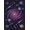 Purple Blue Multi, Pattern 16, variant on ODIKA 8'x10' Washable Area Rug System Galaxy Planet Map With Ringed Worlds And Comet Trails for Living Room, Under Sectional, Family , Durable, Non-Slip